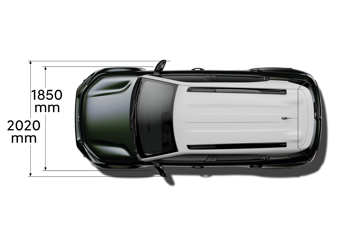Multi‑angle view of Citroën C3 Aircross SUV showing full exterior dimensions and interior volumes for practical, affordable mobility.